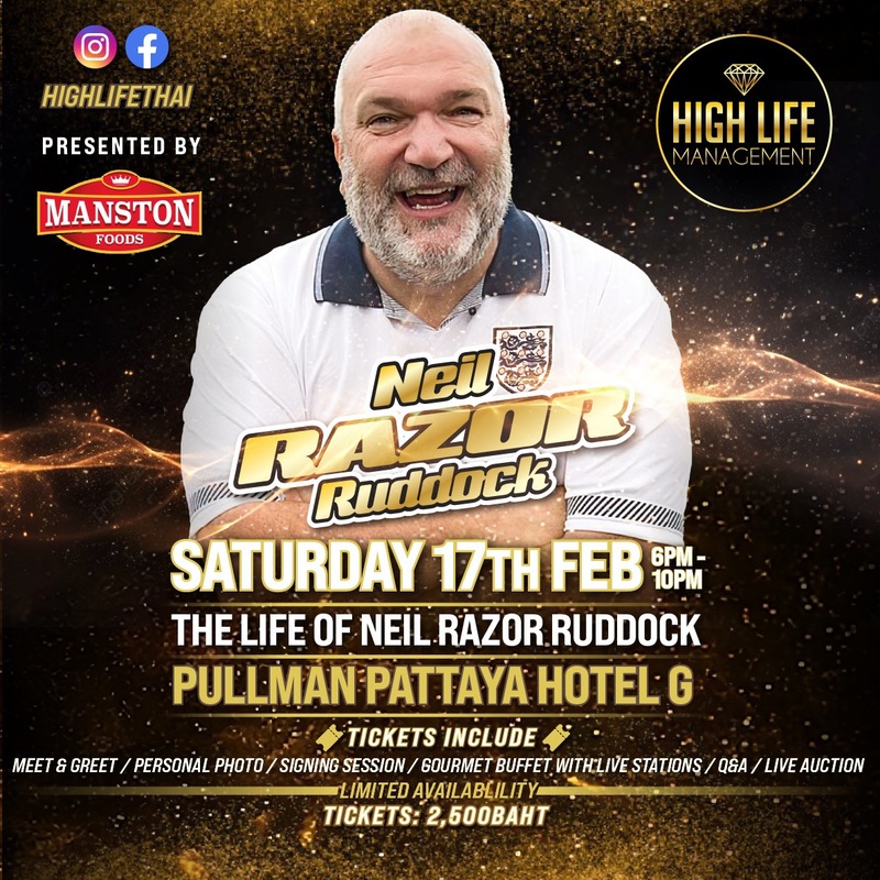 Neil Razor Rudduck - Pullman Hotel Pattaya