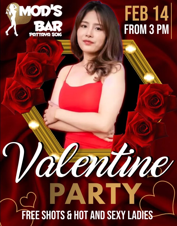 Valentines Day Party @ Mod's Bar Soi 6